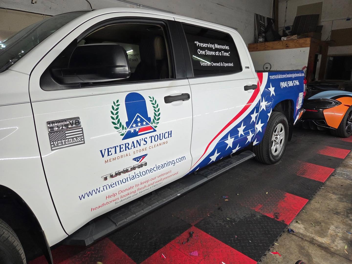 fleet vehicle wrap jacksonville home services company branding