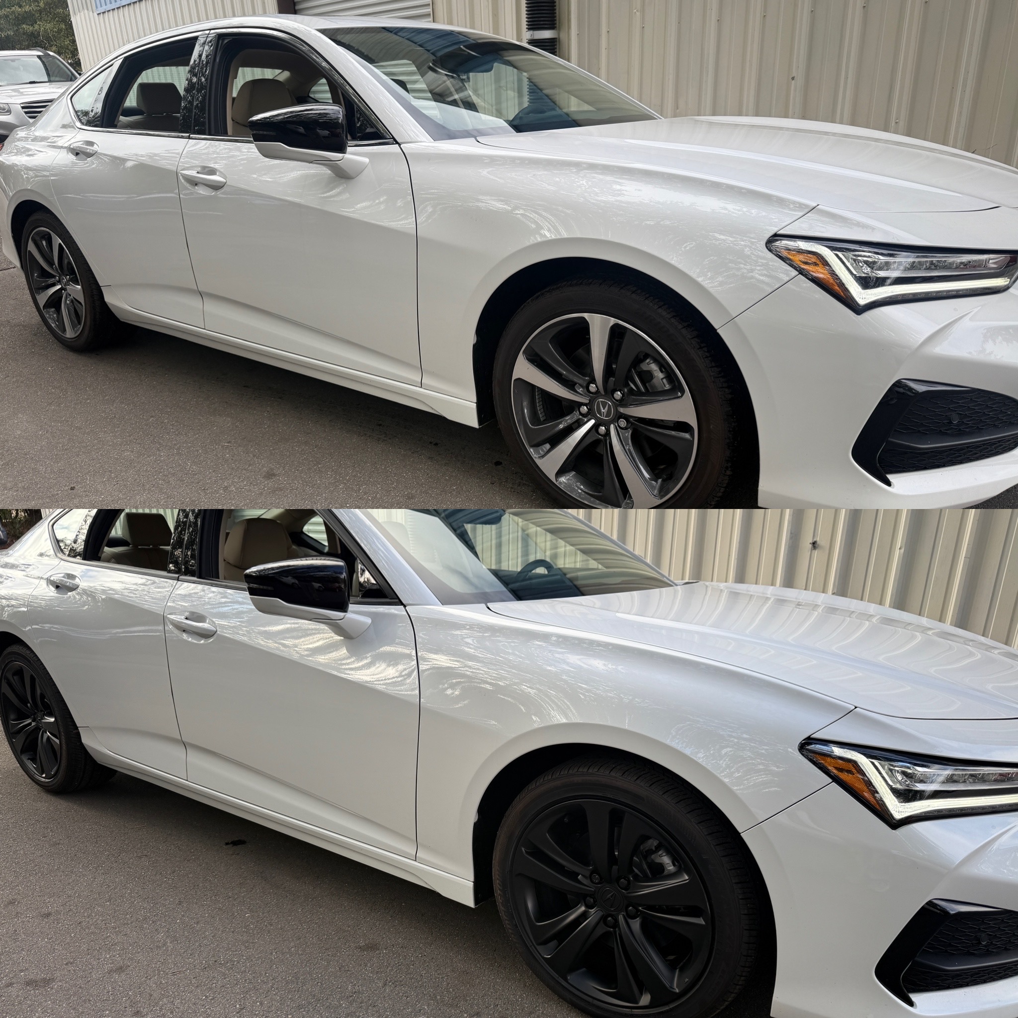 Custom wheel color and liquid wrap service in Jacksonville Florida